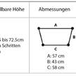 Gehbock fix Grösse "S" für kleine Personen Griffhöhe 71 - 81cm | Bild 2