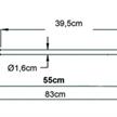 Greifzange drehbar mit Gummisauger 83cm | Bild 2