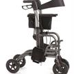 Rollator/Rollstuhl Gaya 2.0 silber mit Rückenbügel - Doppelfunktion | Bild 2