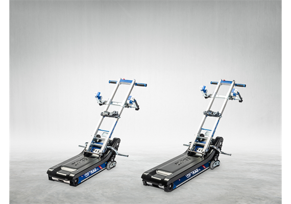 Treppenraupe Liftkar PTR-L 130 lang für den Transport von Personen im Rollstuhl