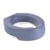 Siège de toilette souple PU 10cm bleu