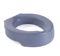Siège de toilette souple PU 10cm bleu